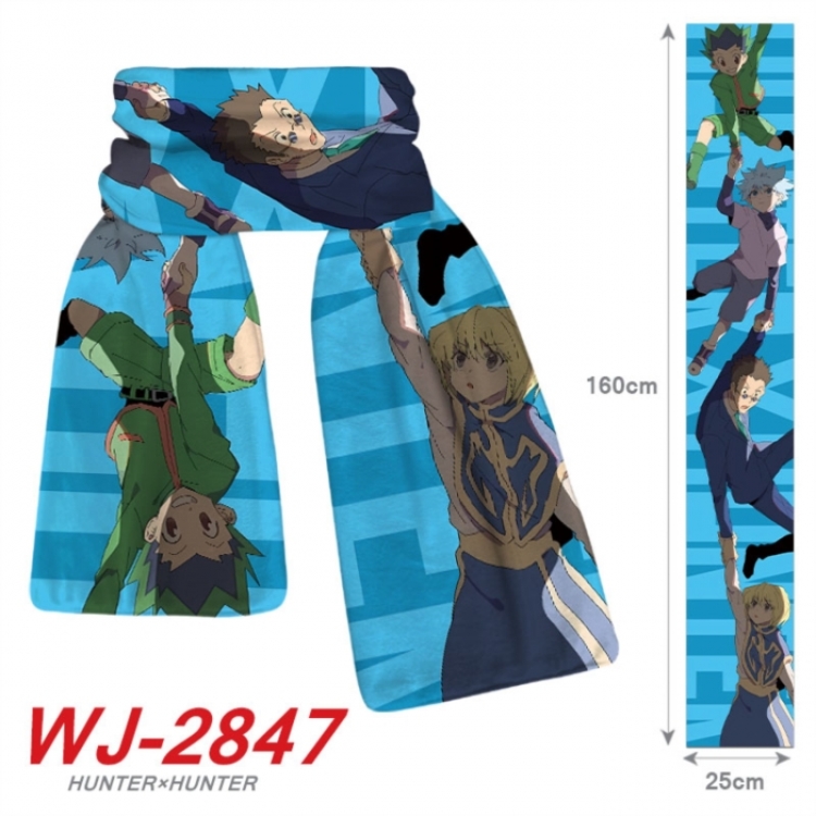 HunterXHunter Anime Plush Impression Scarf Neck 25x160cm