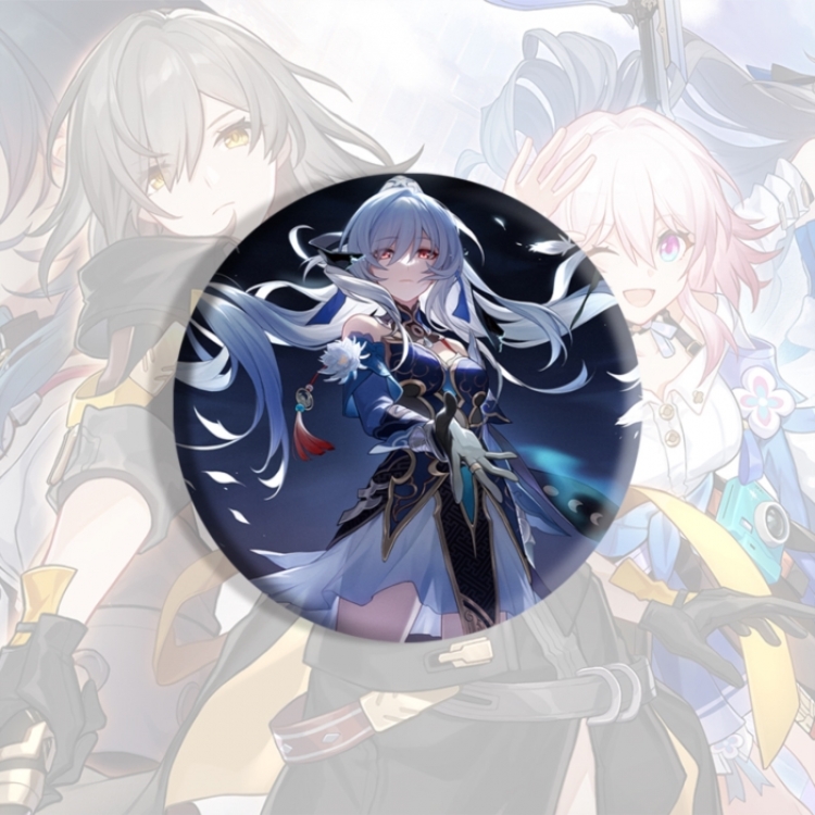  Honkai: Star Rail Anime tinplate brooch badge price for 5 pcs