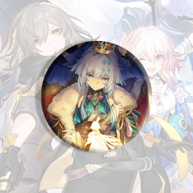  Honkai: Star Rail Anime tinplate brooch badge price for 5 pcs
