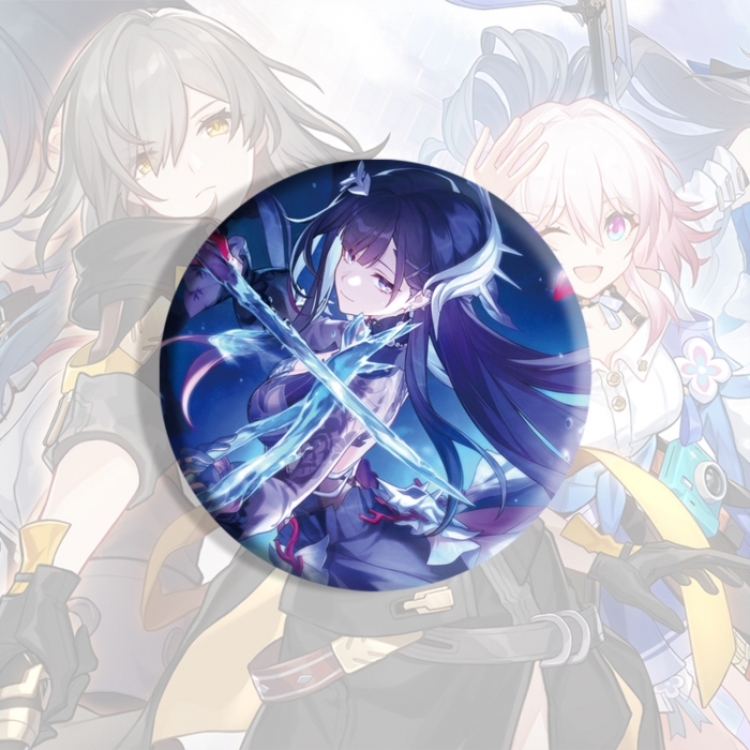  Honkai: Star Rail Anime tinplate brooch badge price for 5 pcs