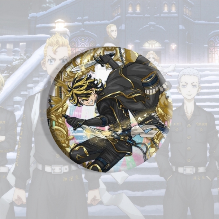 Tokyo Revengers Anime tinplate brooch badge price for 5 pcs