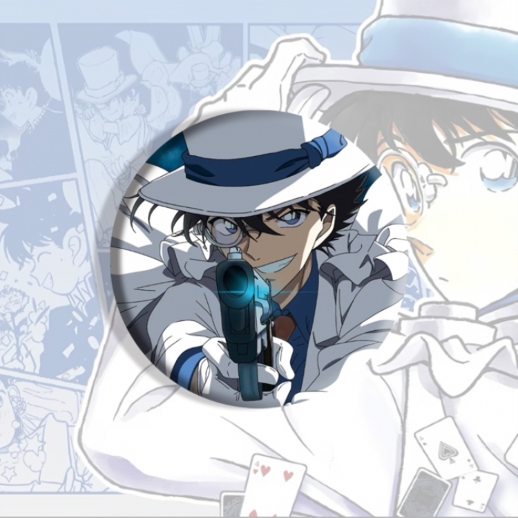 Detective conan Anime tinplate brooch badge price for 5 pcs