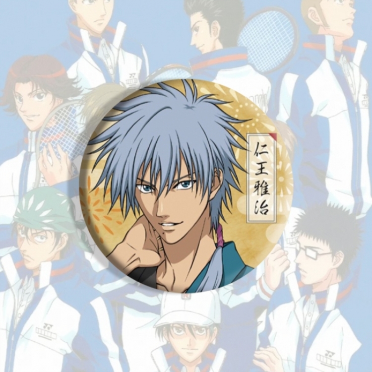 The Prince of Tennis Anime tinplate brooch badge price for 5 pcs