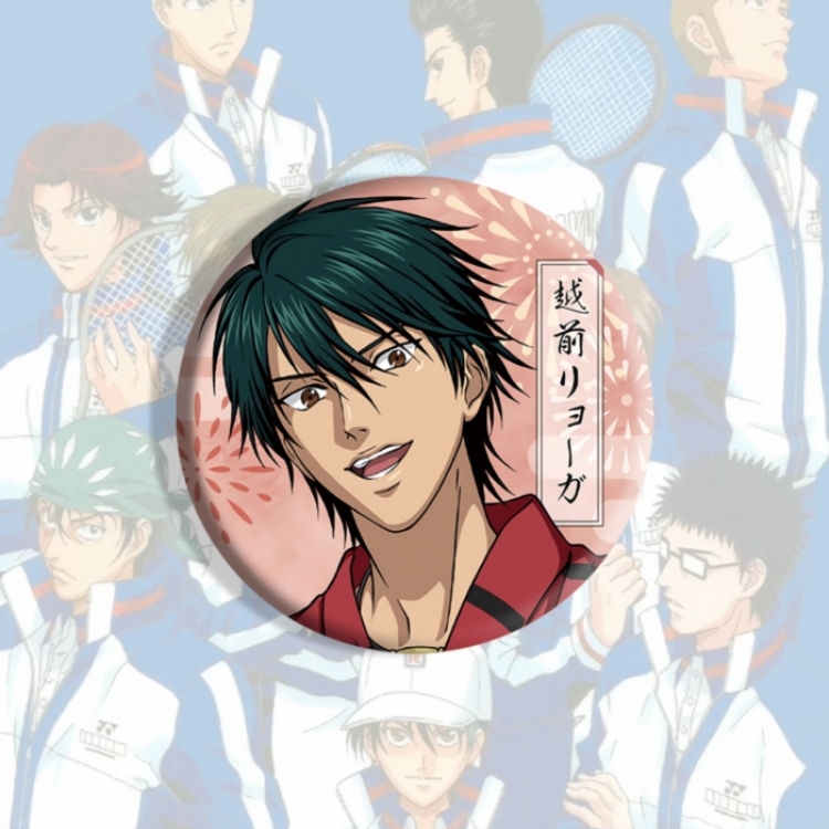 The Prince of Tennis Anime tinplate brooch badge price for 5 pcs