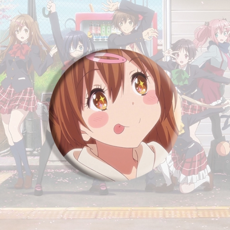 Chuunibyou Demo Koi Ga Shitai Anime tinplate brooch badge price for 5 pcs