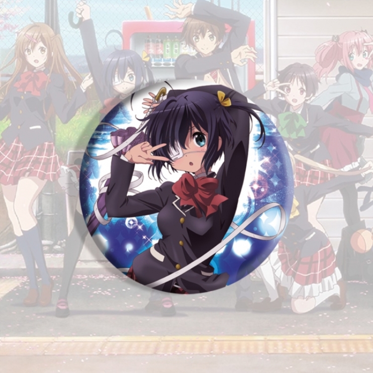 Chuunibyou Demo Koi Ga Shitai Anime tinplate brooch badge price for 5 pcs