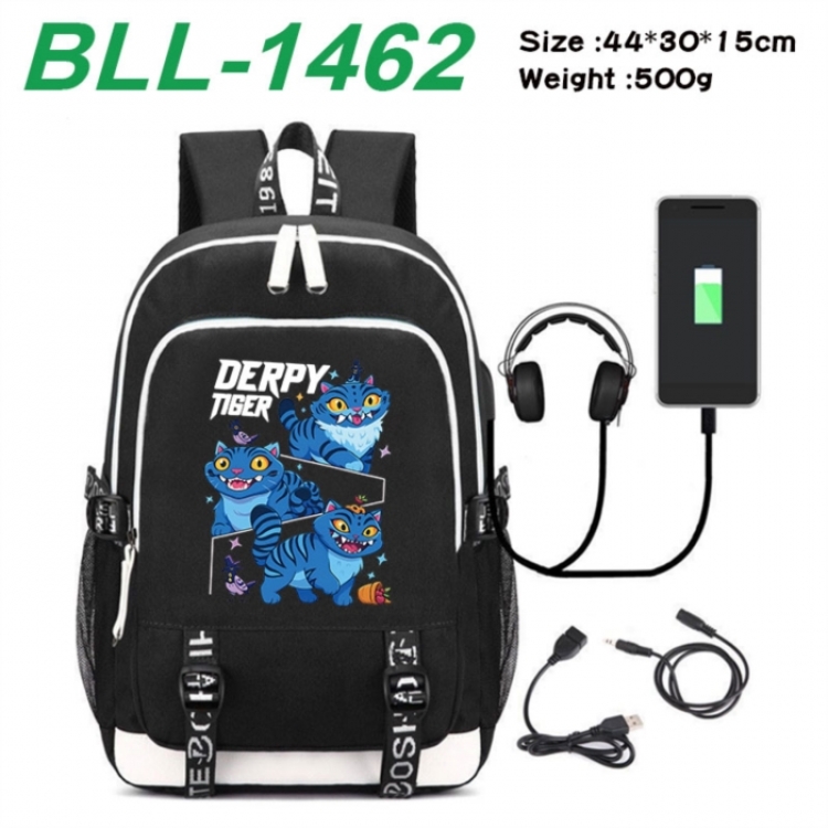 K-Pop:Demon Hunters Game Canvas Backpack Waterproof School Bag 44X30X15CM 500G