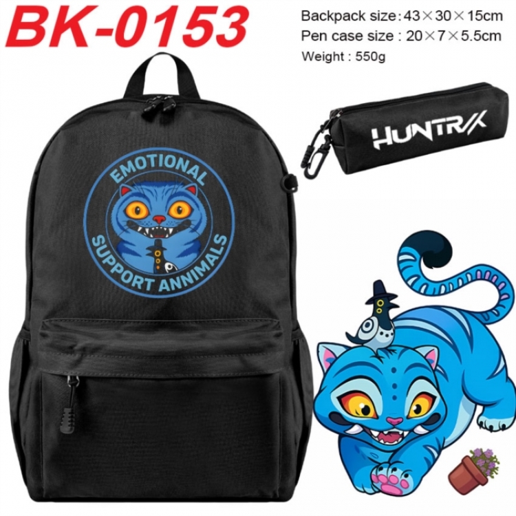 K-Pop:Demon Hunters Anime backpack pencil case set backpack 43X35X15CM