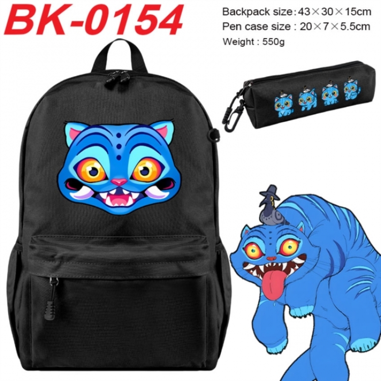 K-Pop:Demon Hunters Anime backpack pencil case set backpack 43X35X15CM