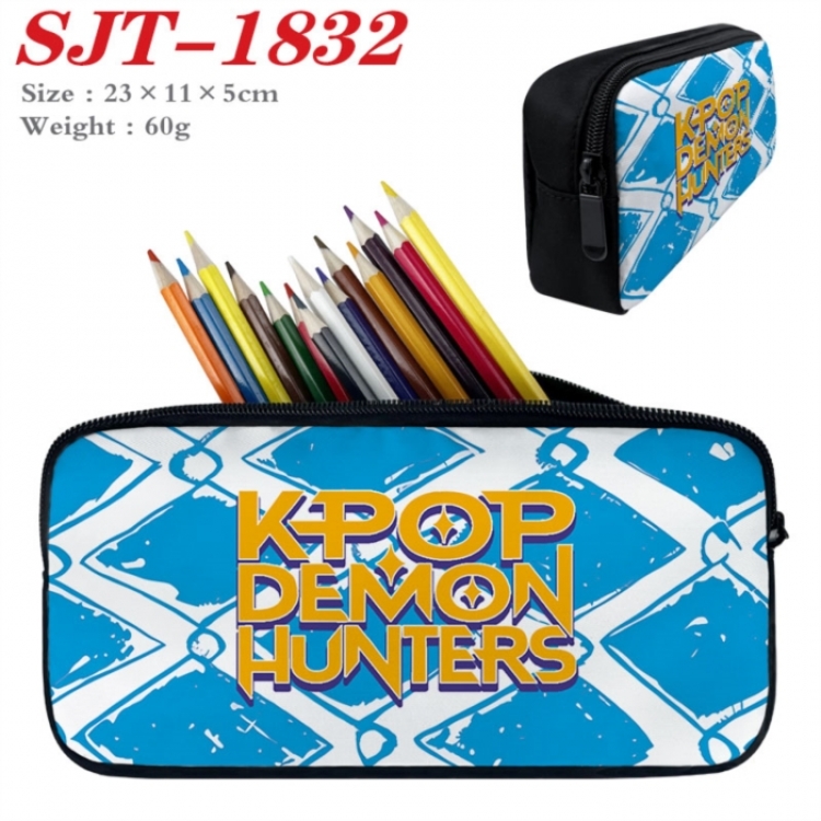 K-Pop:Demon Hunters Anime nylon student pencil case 23x11x5cm 