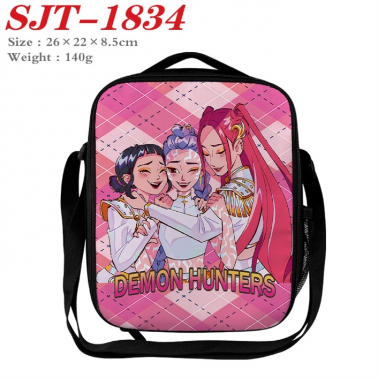 K-Pop:Demon Hunters Anime Lunch Bag Crossbody Bag 26x22x8.5cm 