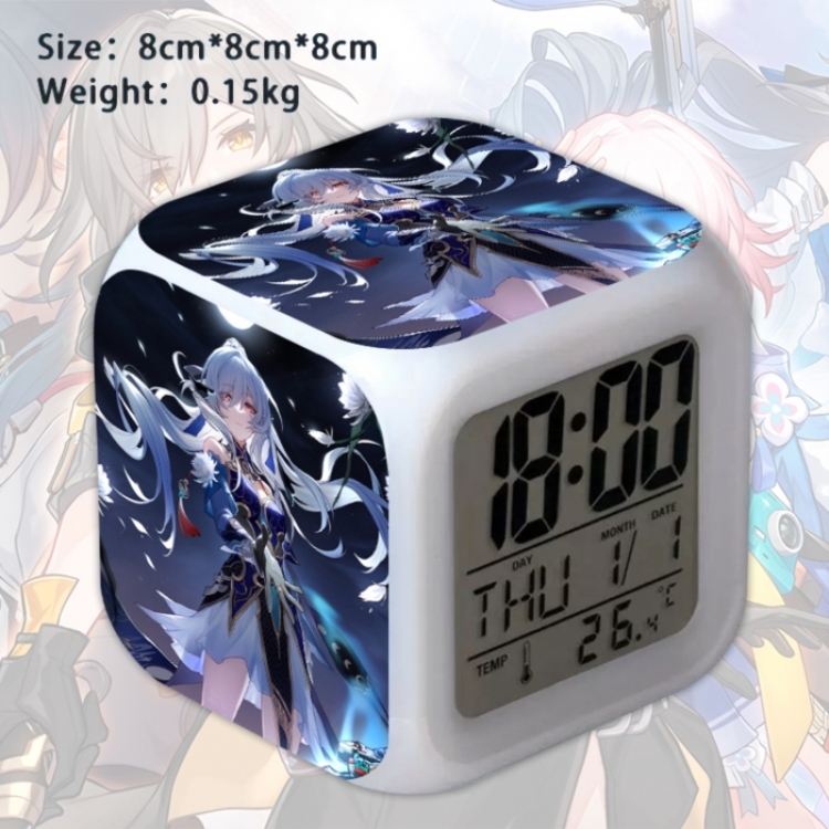 Honkai: Star Rail Anime Square Alarm Clock 8x8x8cm