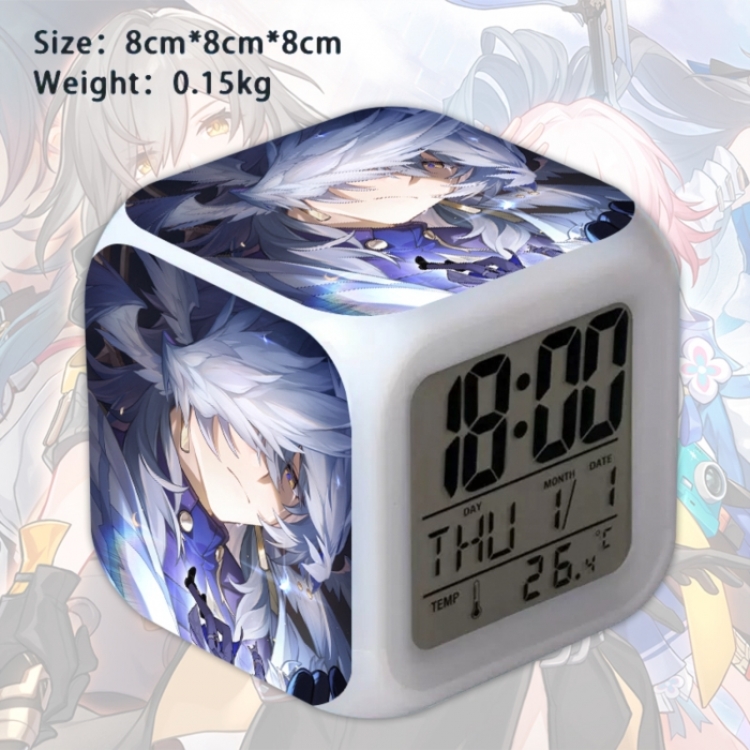 Honkai: Star Rail Anime Square Alarm Clock 8x8x8cm