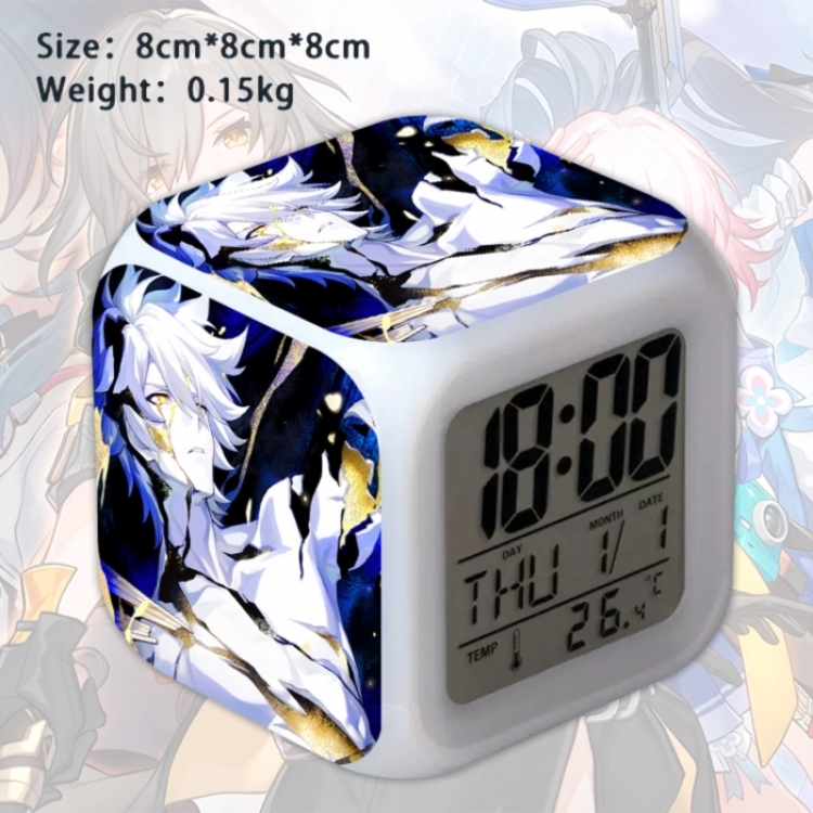 Honkai: Star Rail Anime Square Alarm Clock 8x8x8cm