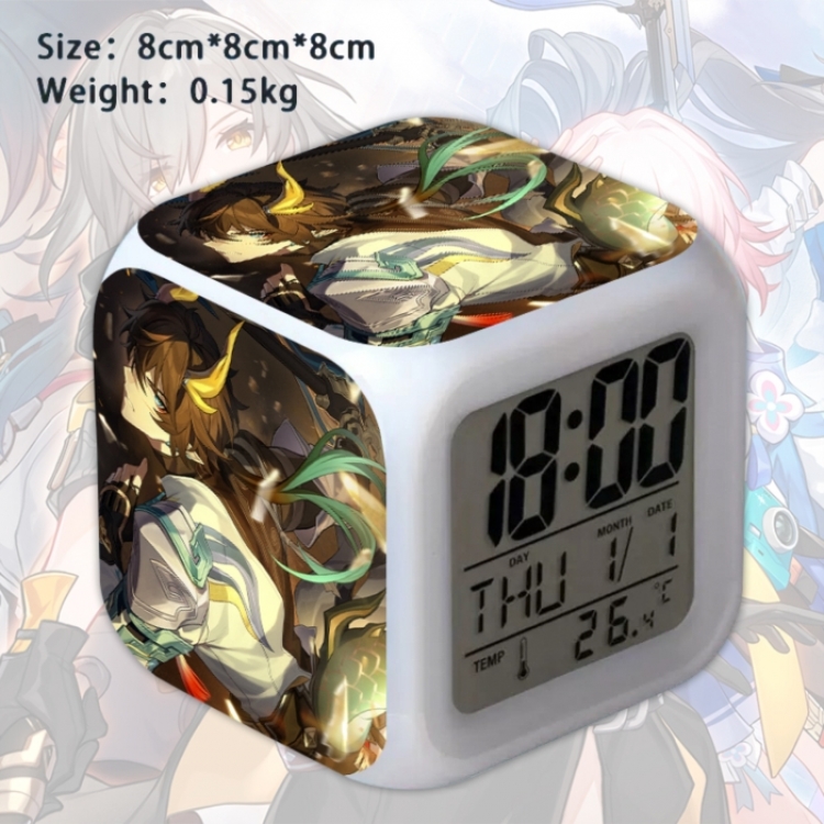 Honkai: Star Rail Anime Square Alarm Clock 8x8x8cm