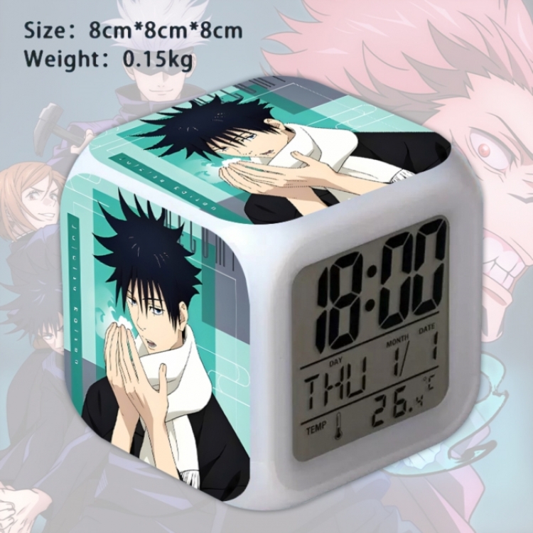 Jujutsu Kaisen Anime Square Alarm Clock 8x8x8cm
