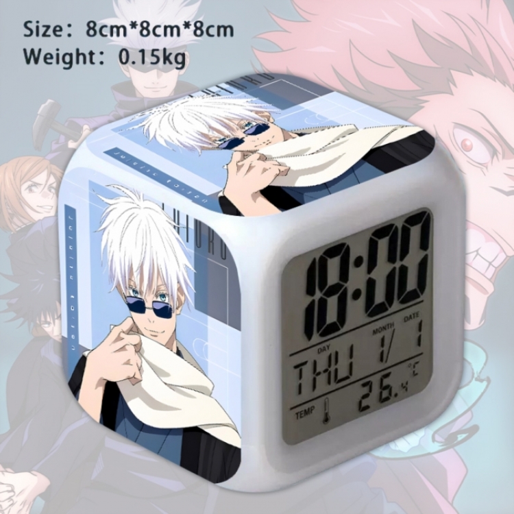 Jujutsu Kaisen Anime Square Alarm Clock 8x8x8cm