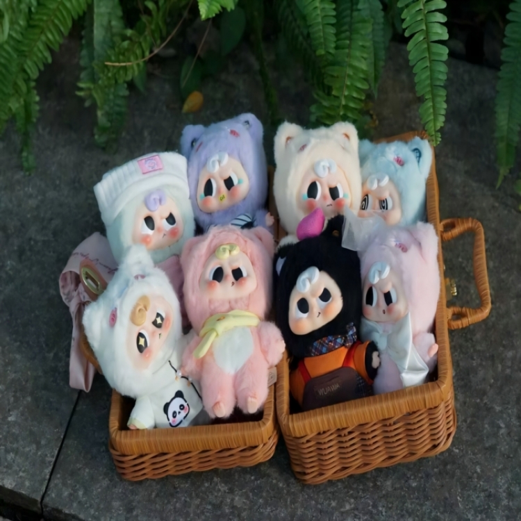 Pippy Blind box trendy plush toys a set of 6