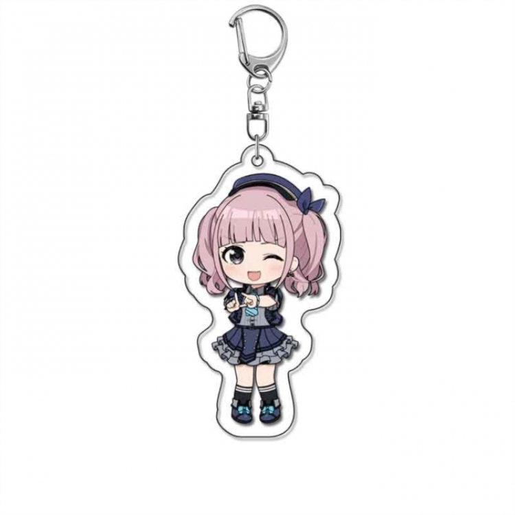GIRLS BAND CRY Anime Acrylic Keychain Charm price for 5 pcs