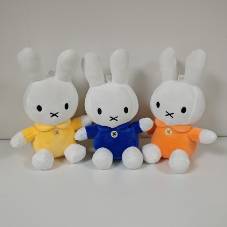 Miffy Crystal Super Soft PP Cotton Plush Toy Pendant 10cm price for 3 pcs