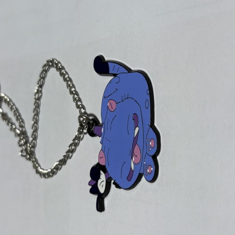 K-Pop:Demon Hunters Anime cartoon metal necklace pendant price for 5 pcs 