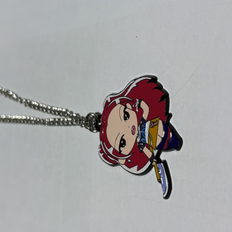 K-Pop:Demon Hunters Anime cartoon metal necklace pendant price for 5 pcs 