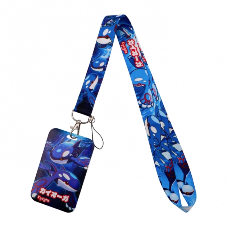 Pokemon Silver buckle hanging rope set card bag storage student card holder price for 5 pcs 