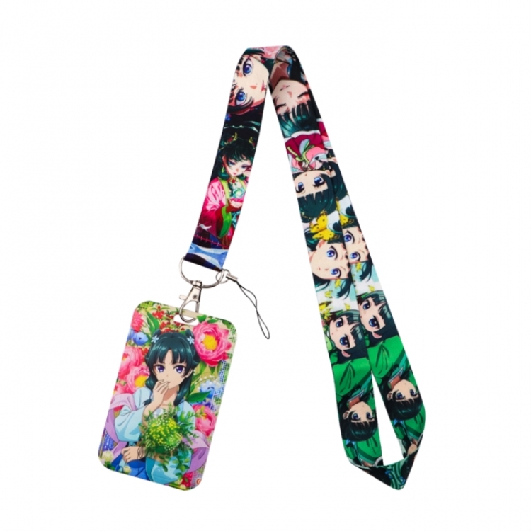 The Apothecary Diaries Silver buckle hanging rope set card bag storage student card holder price for 5 pcs