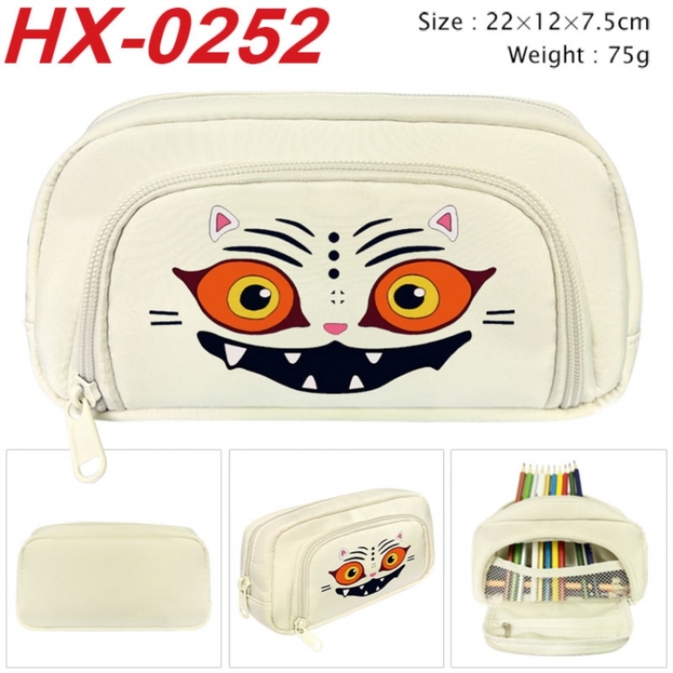 K-Pop Demon Hunters Anime 3D pencil case with insulation layer Pencil Bag 22X15X7.5CM
