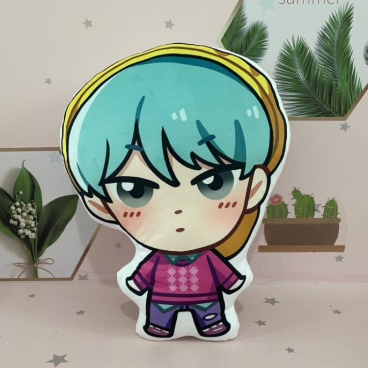 K-Pop Demon Hunters Anime double-sided colorful pattern irregular pillow cushion