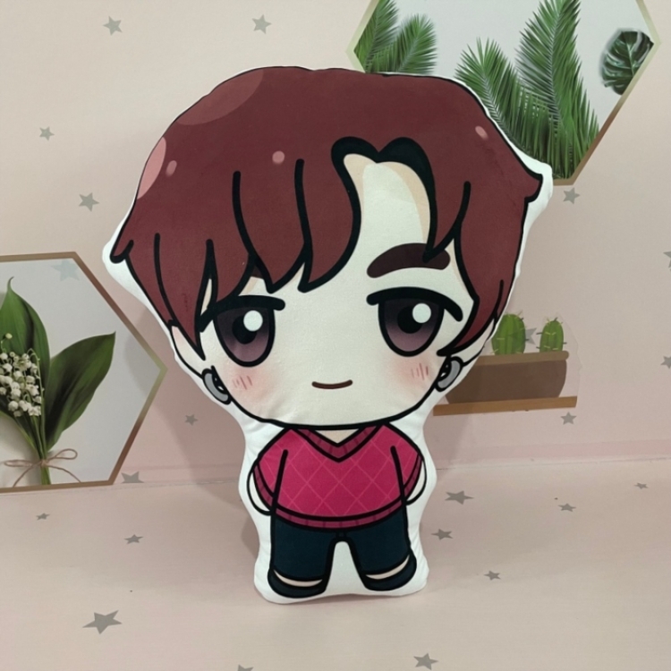 K-Pop Demon Hunters Anime double-sided colorful pattern irregular pillow cushion