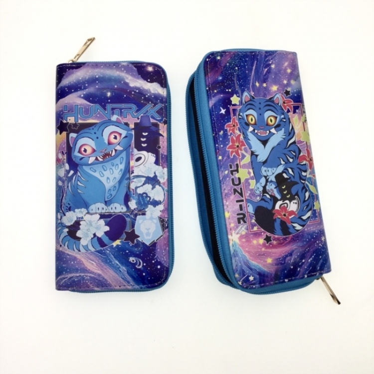 K-Pop Demon Hunters Full Color Printing Long section Zipper Wallet Purse