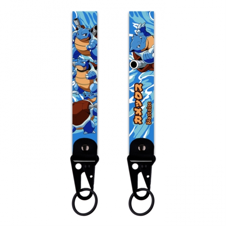 Pokemon Eagle Mouth Keychain Bag Hanging Piece Leather Rope Thickened Hanging Rope 9x2.5cm 30G price for 5 pcs