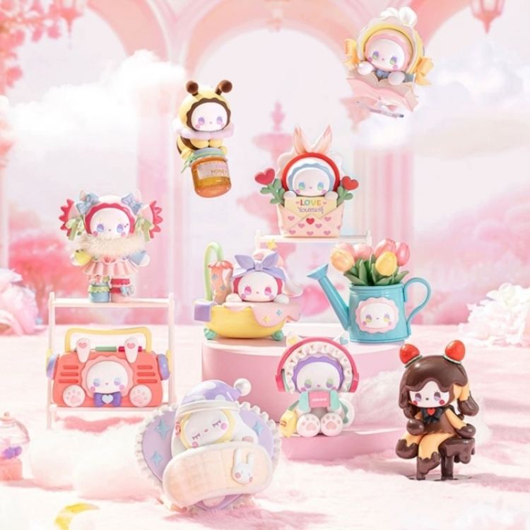 EMMA Secret Forest Love Dopamine Series Doll Blind Box Trendy Play Small Handmade a set of 8