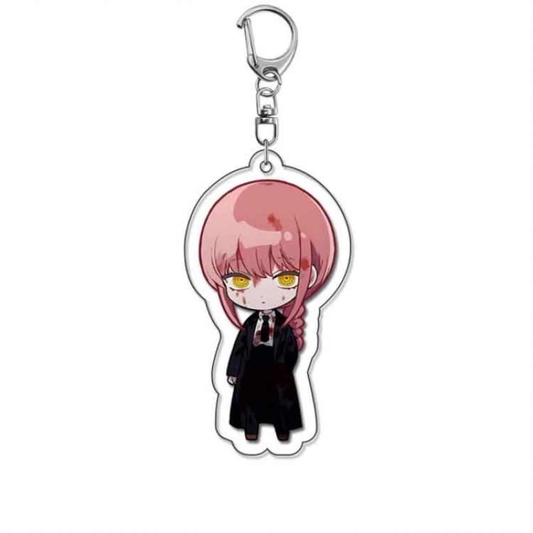 Chainsaw Man Anime Acrylic Keychain Charm price for 5 pcs