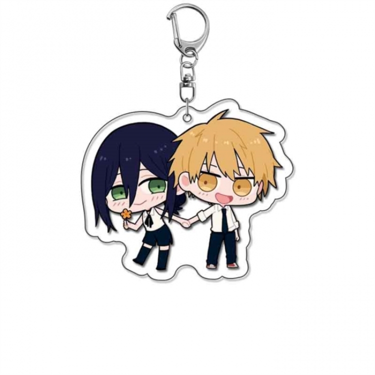 Chainsaw Man Anime Acrylic Keychain Charm price for 5 pcs