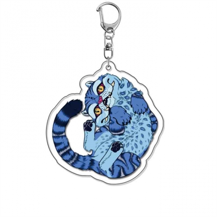 K-Pop Demon Hunters Anime Acrylic Keychain Charm price for 5 pcs