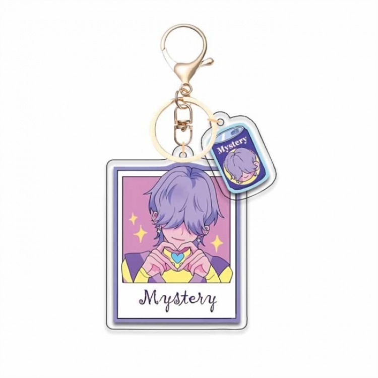 K-Pop Demon Hunters Anime Surrounding Acrylic 2 Pendant Keychain Pendant price for 5 pcs