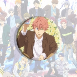 Free! Anime tinplate brooch ba...