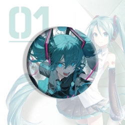 Hatsune Miku Anime tinplate br...