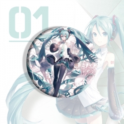 Hatsune Miku Anime tinplate br...