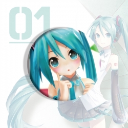 Hatsune Miku Anime tinplate br...