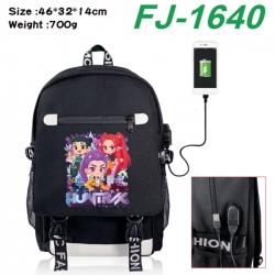K-Pop:Demon Hunters canvas USB...
