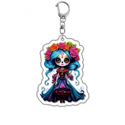 Calaca Anime Acrylic Keychain ...