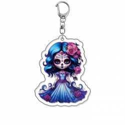 Calaca Anime Acrylic Keychain ...