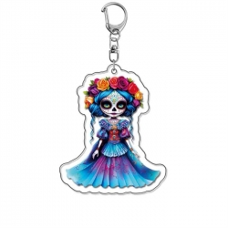 Calaca Anime Acrylic Keychain ...
