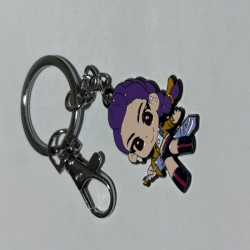 K-Pop:Demon Hunters Animation peripheral metal keychain pendant price for 5 pcs 