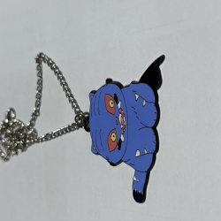 K-Pop:Demon Hunters Anime cartoon metal necklace pendant price for 5 pcs 