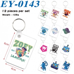 K-Pop Demon Hunters Anime rect...