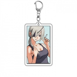 Chainsaw Man Anime Acrylic Key...